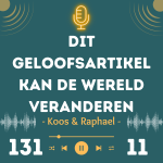 Dit geloofsartikel kan de wereld veranderen
