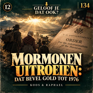 Mormonen uitroeien: dat bevel gold tot 1976