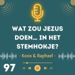 Wat zou Jezus doen… in het stemhokje?