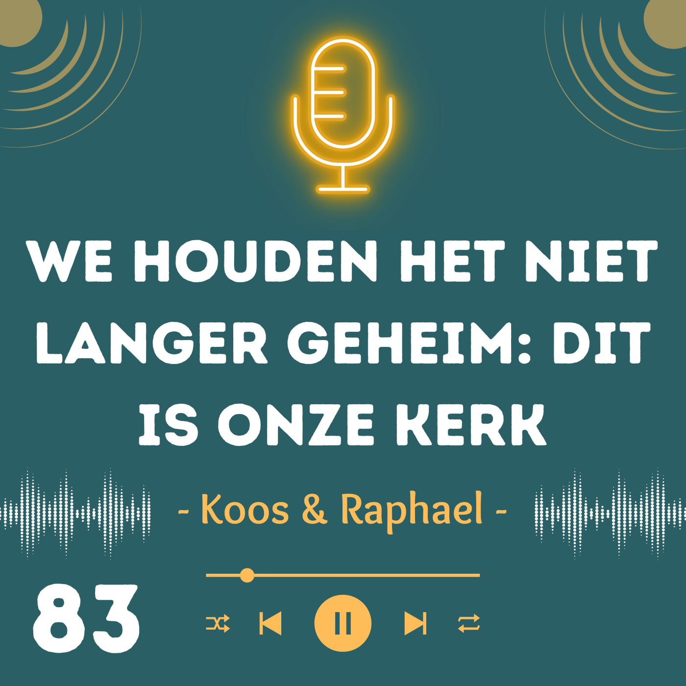 We houden het niet langer geheim: dit is onze kerk